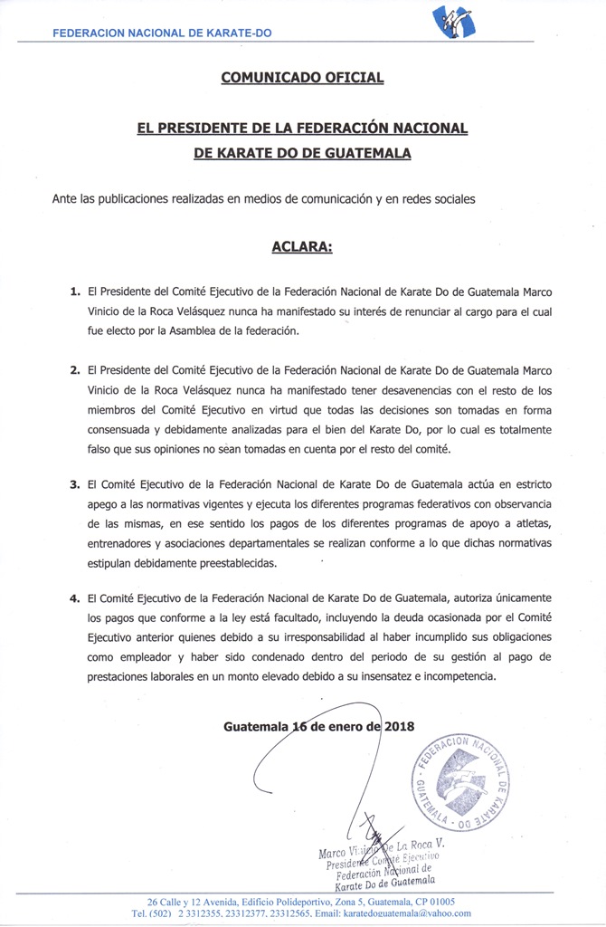 COMUNICADO OFICIAL1